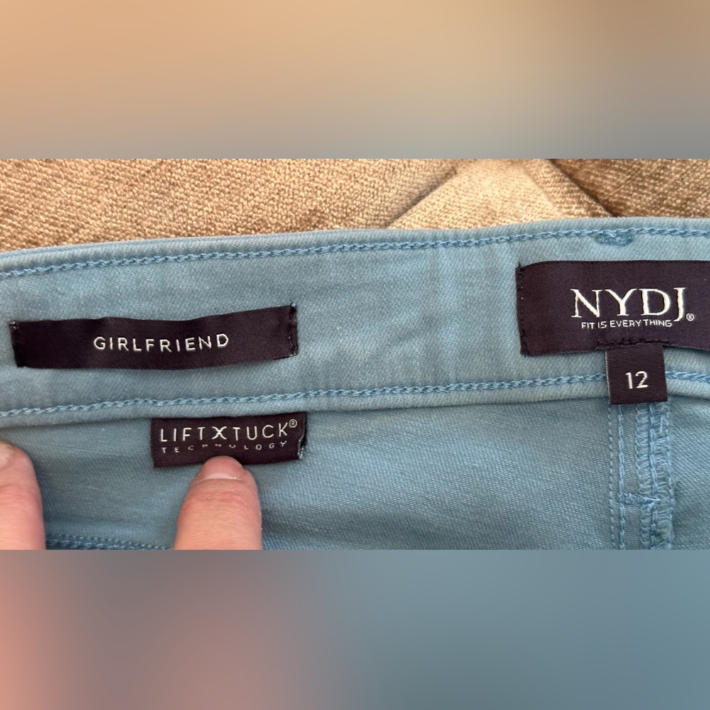 NYDJ Women's Light Blue Straight Leg Jeans - Picture 6 of 9